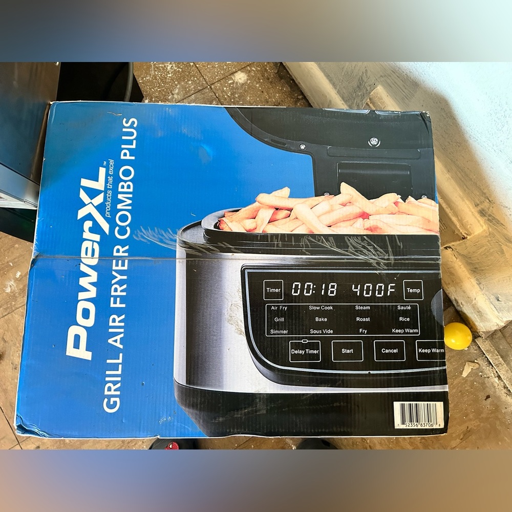 Grill air fryer